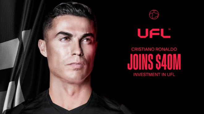 Cristiano Ronaldo invierte 40 millones de euros en el UFL. (Fuente: @UFLgame)