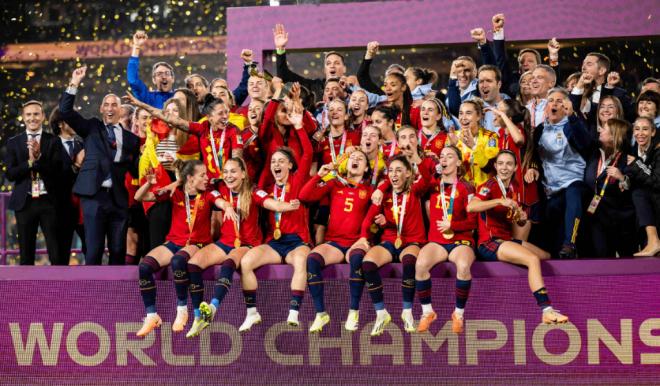 La Selección Española de Futbol Femenino se proclaman campeonas del Mundo (Fuente: Cordon Press)
