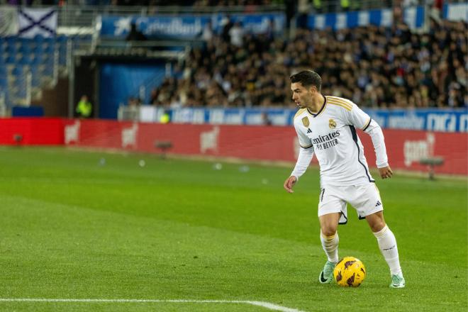 Brahim Díaz, en el Alavés-Real Madrid. (Foto: Cordon Press).