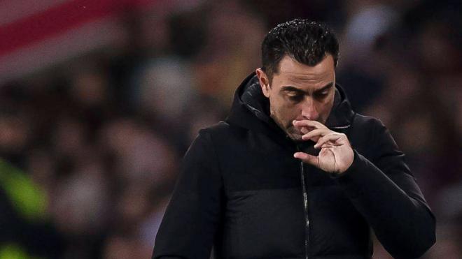 El partido ante el Sevilla será el último de Xavi como entrenador del Barcelona (Cordon Press)