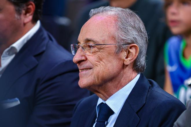 Florentino Pérez, presidente del Real Madrid. (Foto: Cordon Press).