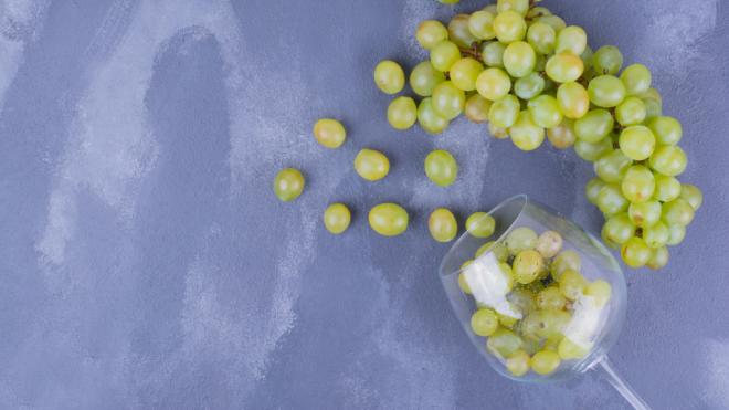 Las uvas son frutas antioxidantes ricas en potasio.