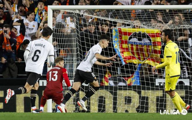 Gol de Pepelu al Villarreal CF (Foto: LALIGA).