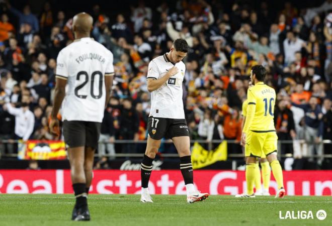 Gol de Roman Yaremchuk ante el Villarreal CF (Foto: LALIGA).