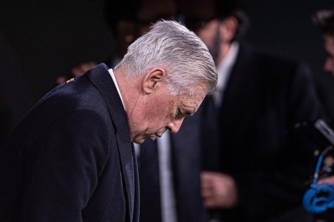 Carlo Ancelotti, en el Real Madrid-Mallorca (FOTO: Cordón Press).