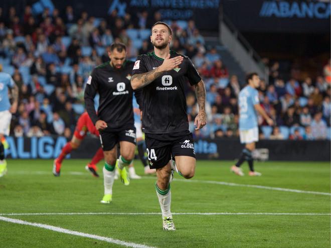 Ruibal, ante el Celta (Foto: Cordon Press).