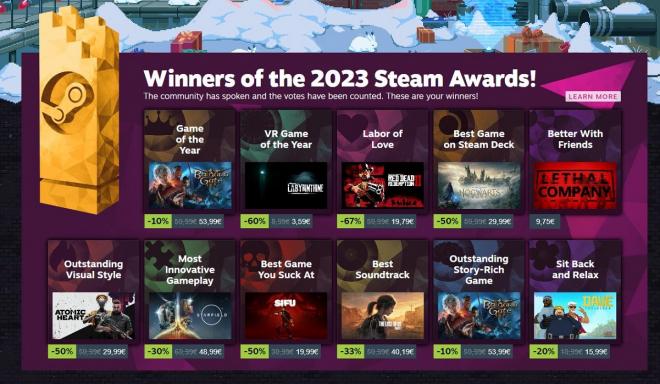 Los Premios Steam.