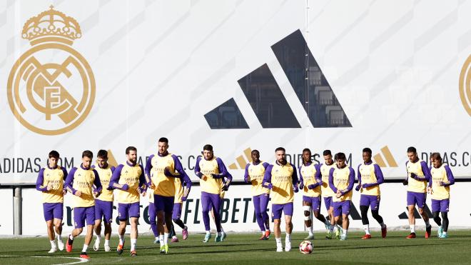 Entrenamiento del Real Madrid (Foto: RMCF).