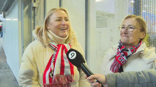 Una madre del Athletic lleva a su hijo a ver al Eibar desde Málaga