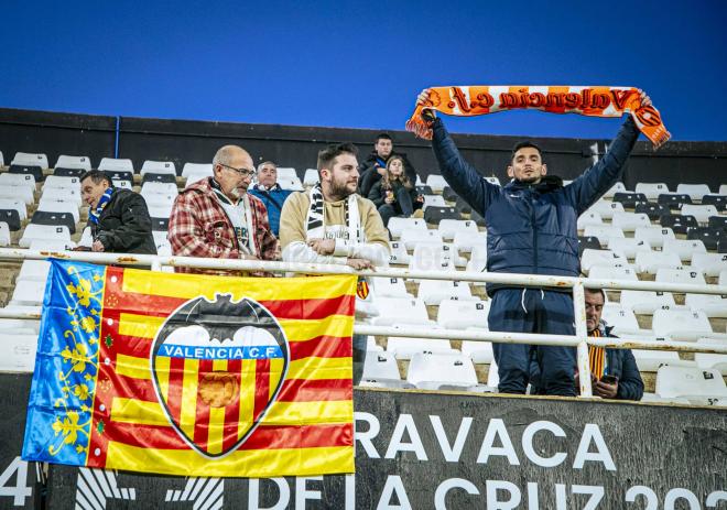 La afición, en el FC Cartagena - Valencia CF (Fotos: VCF).