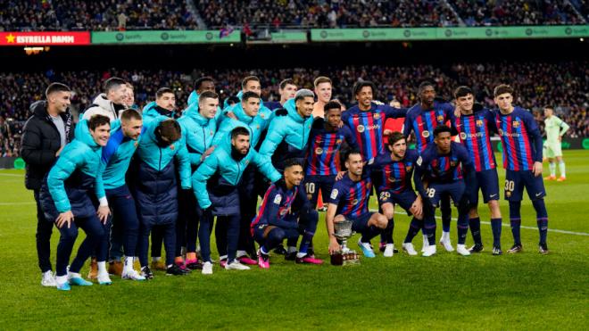El Barça es el vigente campeón de la Supercopa de España (Cordon Press)