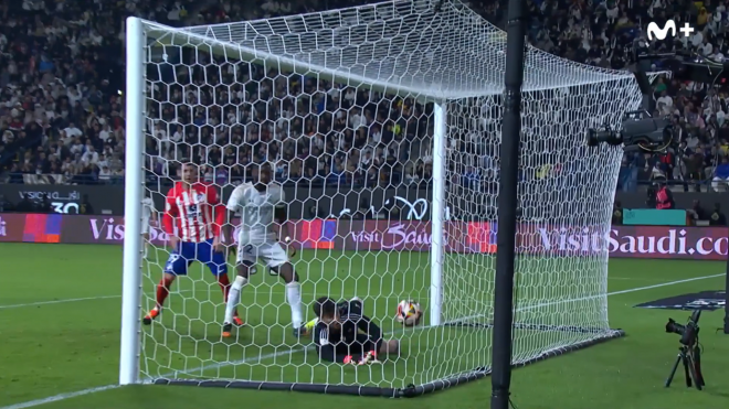 Kepa Arrizabalaga, tras el gol encajado en la Supercopa.