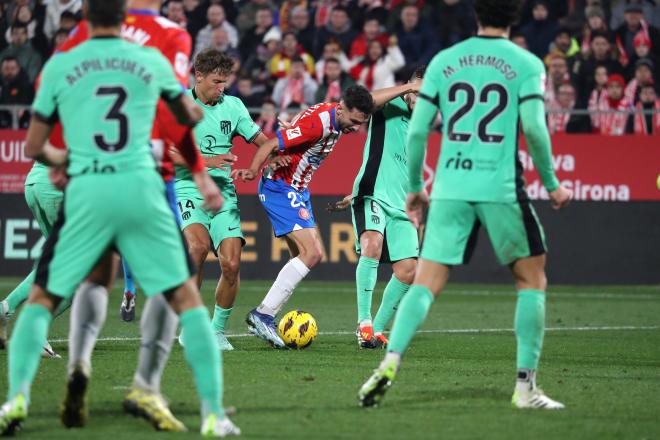 Marcos Llorente en el Girona - Atlético de Madrid (Cordon Press)