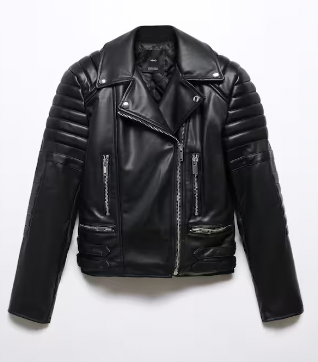 Chaqueta biker de Mango