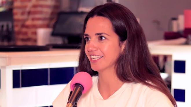 Cristina Guiérrez, durante la entrevista en Se Acabó El Show.