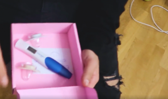La caja con la que Fani Carbajo anunció su embarazo ('mtmad')