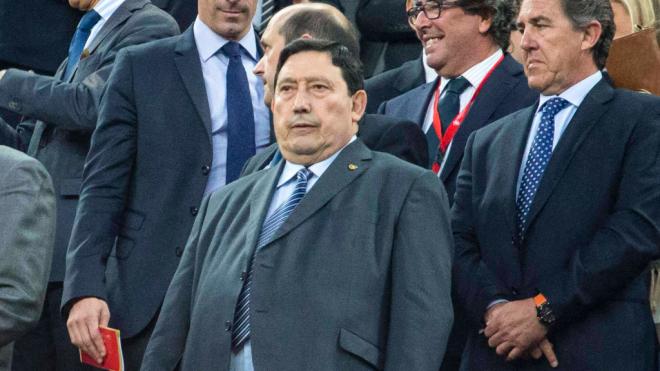 Victoriano Sánchez Arminio en un partido del Barça (Cordon Press)