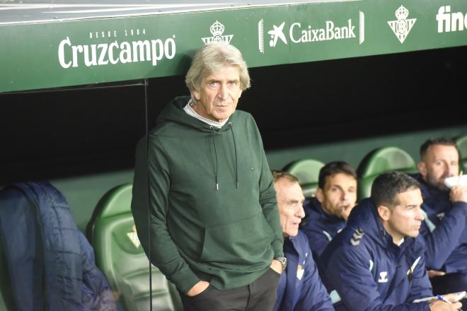 Manuel Pellegrini, entrenador del Real Betis (Foto: Kiko Hurtado)