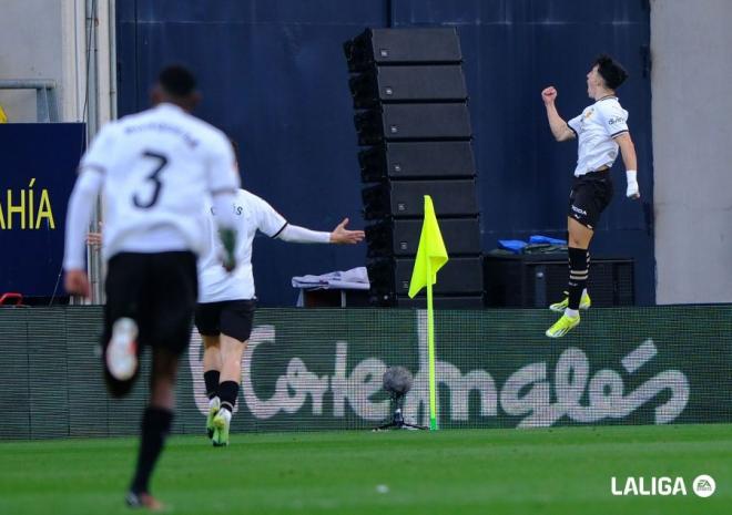 Gol de Diego López al Cádiz CF (Foto: LALIGA)