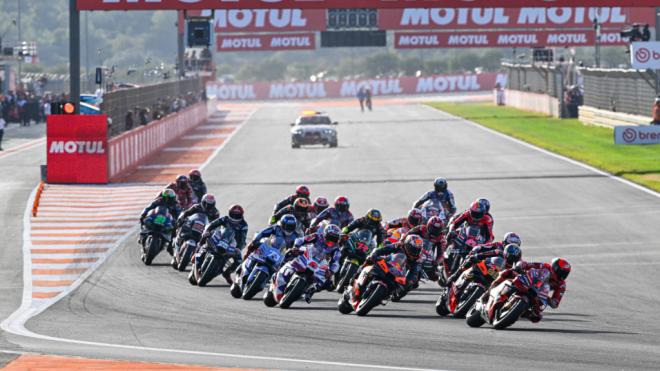 MotoGP, en el GP de Valencia de 2023 (Foto: Cordon Press).