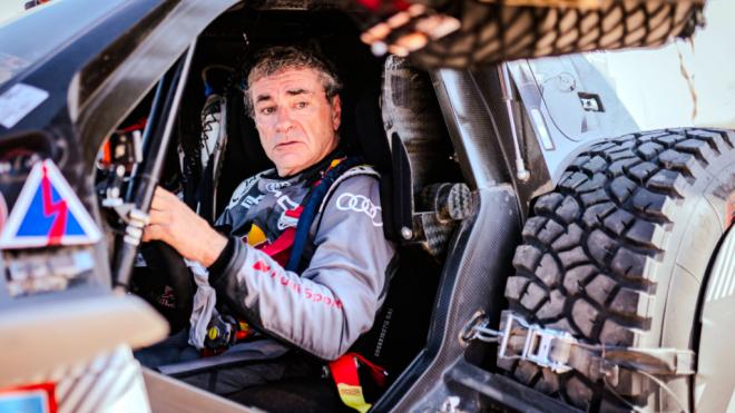 Carlos Sainz, durante el Dakar 2024 (Foto: Cordon Press).