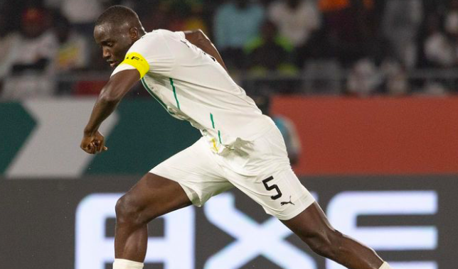 Mouctar Diakhaby, con Guinea en la Copa África (Foto: Instagram @mouctar_dkh).