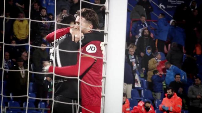 La conexión entre Sergio Ramos y Alberto durante todo el partido