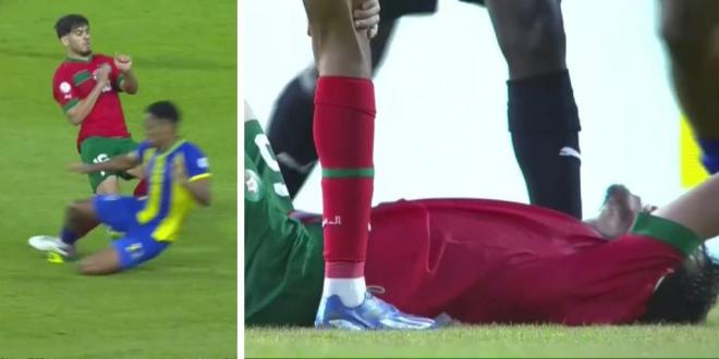 La terrorífica entrada que ha sufrido Ez Abde en la Copa África