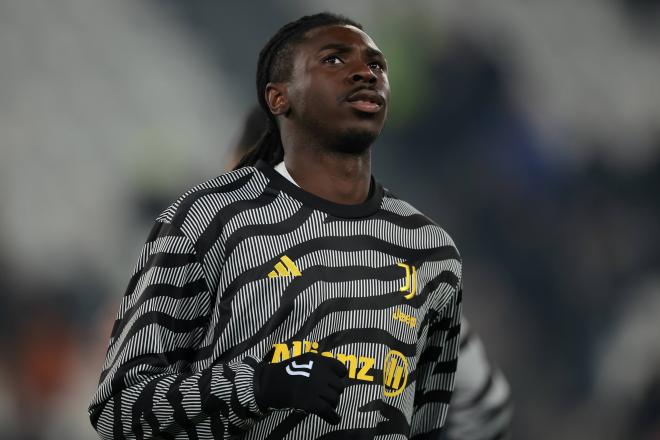 Moise Kean, en un partido con la Juventus (Foto: Cordon Press).