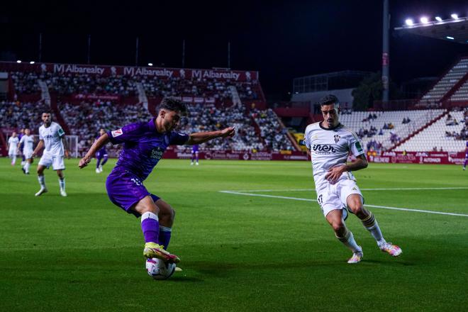 Derrota del Real Valladolid ante el Albacete Balompié.