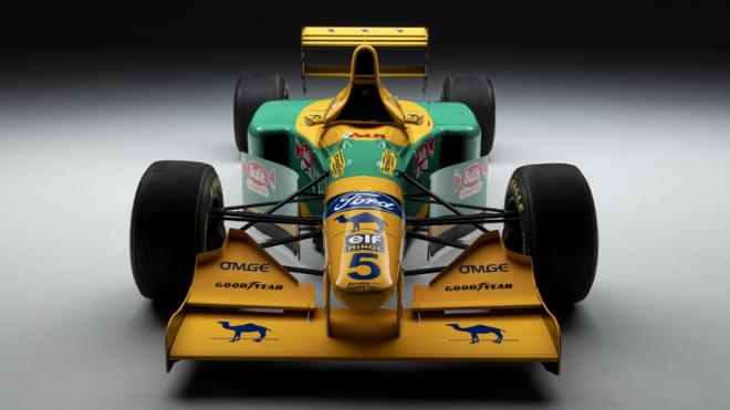 El Benetton de Michael Schumacher, en venta (Foto: Speedmaster).