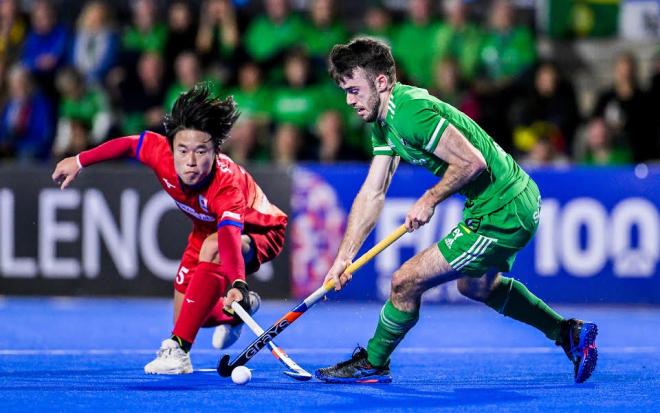 Irlanda, que venció a Japón, será el rival de España en las semifinales del Preolímpico de hockey en Valencia.