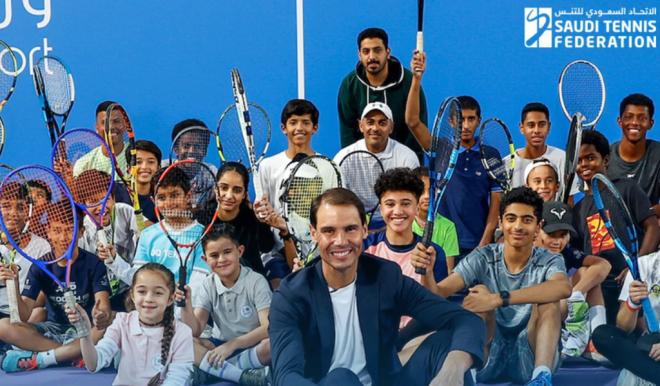 Rafa Nadal anuncia su fichaje como embajador del tenis en Arabia Saudí (Fuente: @rafaelnadal)