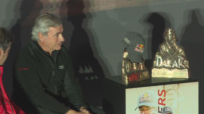 Carlos Sainz da la clave de su victoria en el Dakar 