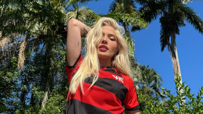 Karoline Lima luce los colores de Flamengo (@karolinel)