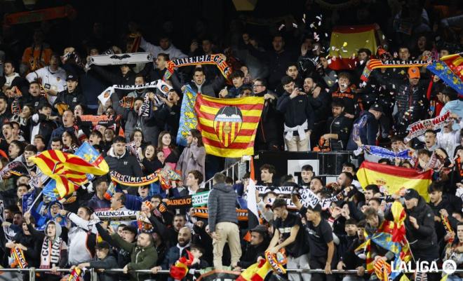 Mestalla, ante el Athletic (Foto: LALIGA).