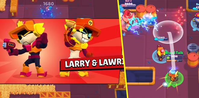 Larry y Lawrie en Brawl Stars