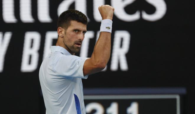 Novak Djokovic se clasifica para las semifinales del Open de Australia (Fuente: Cordon Press)