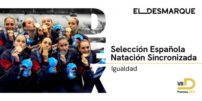 La selección española de natación artística, Premio DEX 2023 Igualdad.