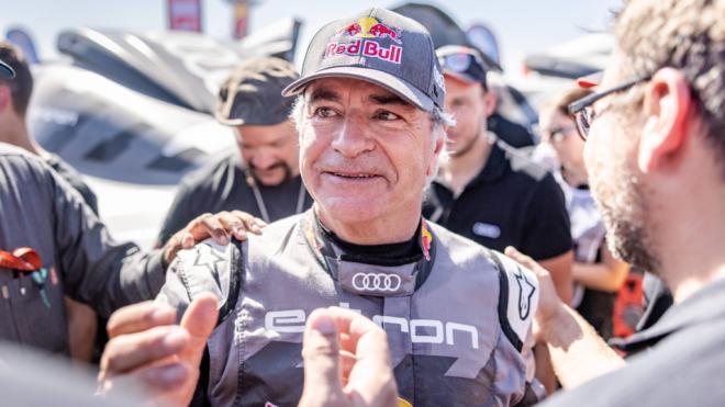 Carlos Sainz, en el Dakar 2024 (Foto: Cordon Press).