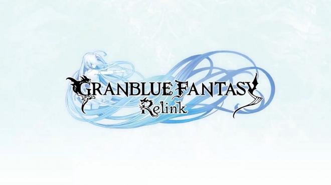 La pantalla inicial de Granblue Fantasy: Relink