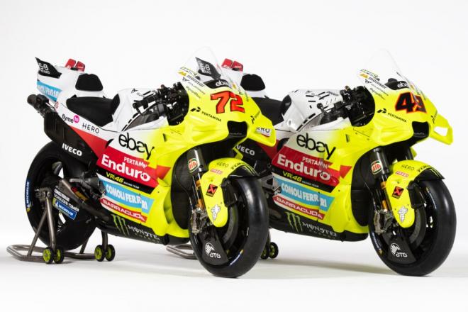 Las motos de Marco Bezzecchi y Fabio Di Giannantonio (Foto: VR46).