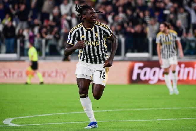 Moise Kean celebrando un gol con la Juventus de Turín (Foto: Cordon Press).