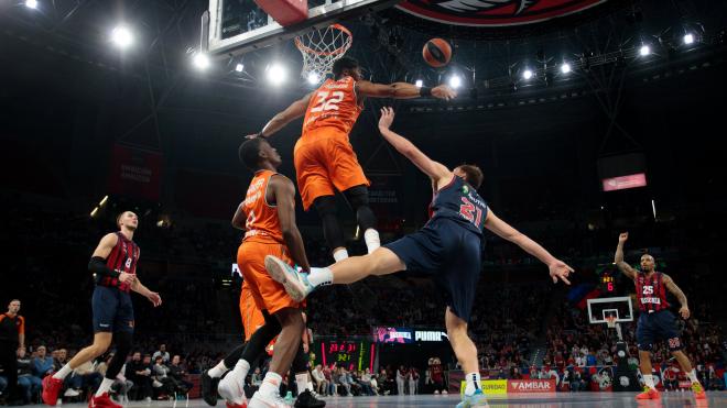 Valencia Basket, en su victoria en Vitoria