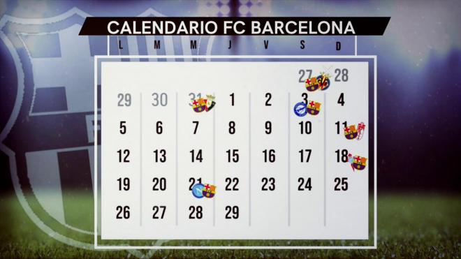Los cinco partidos que hará frente el Barcelona de Xavi antes del encuentro en Champions