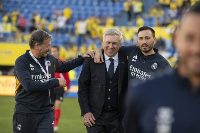 Carlo Ancelotti volvió a dejar fuera a Luka Modric en un partido del Real Madrid. (Foto: Cordon Press).