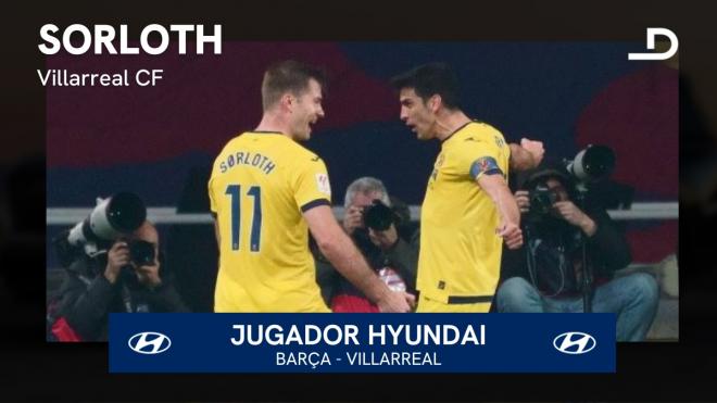 Sorloth, Hyundai del Barcelona-Villarreal.
