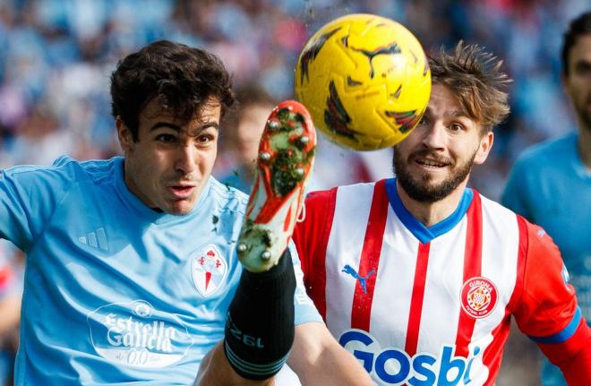 Manu Sánchez en el Celta - Girona (Foto: LALIGA).