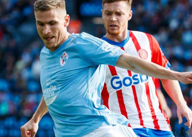 Starfelt en el Celta - Girona (Foto: LALIGA).