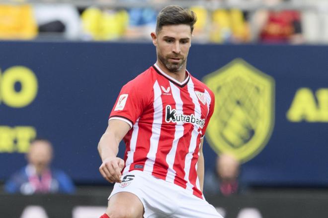 Yeray Álvarez volvió en el partido ante el Cádiz (Foto: Athletic Club).